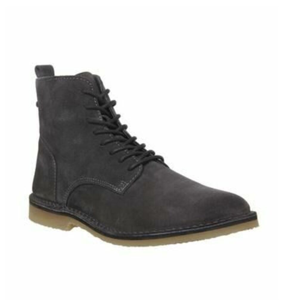 Office Ibex Lace Boot GREY SUEDE