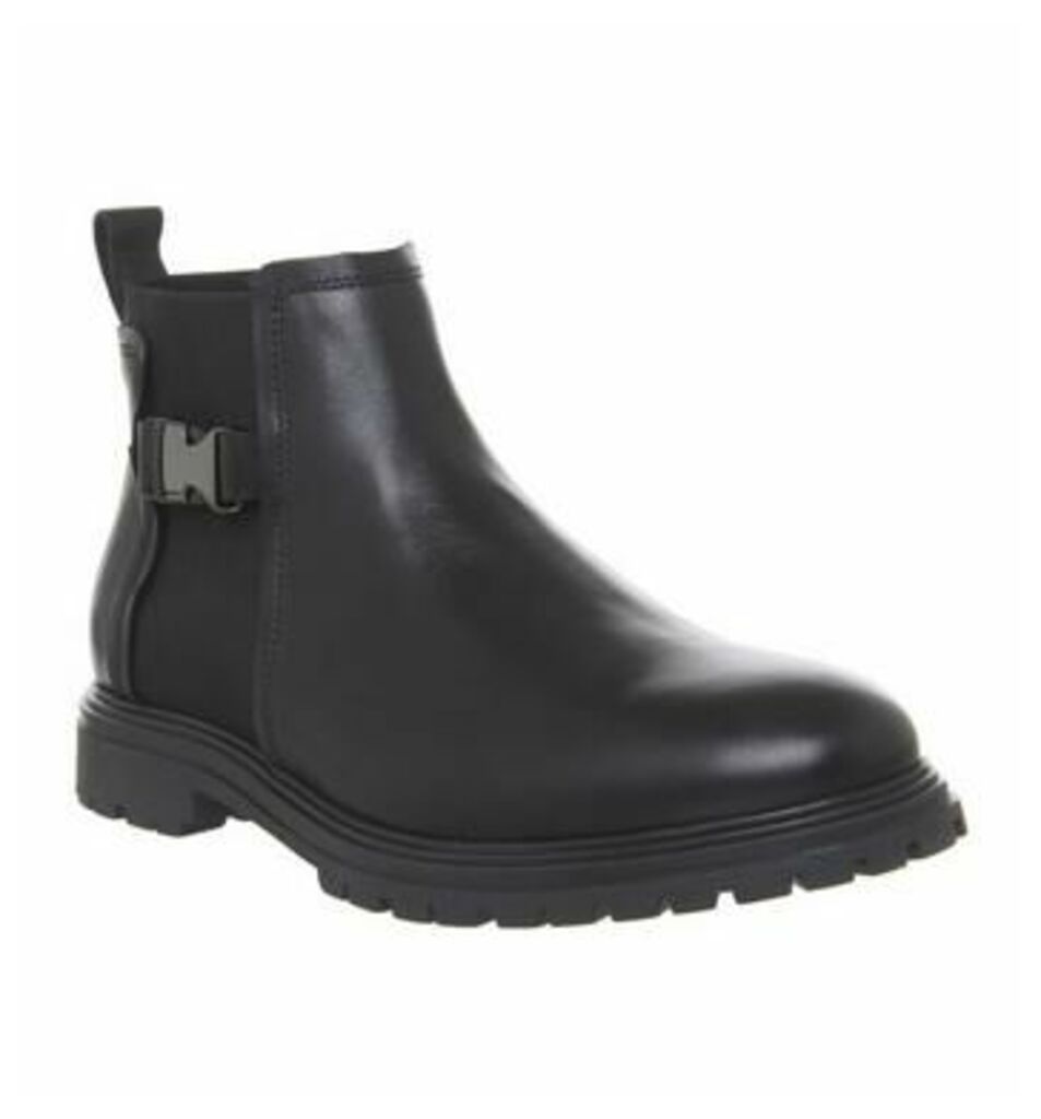 Ask the Missus Ideal Buckle Boot BLACK LEATHER