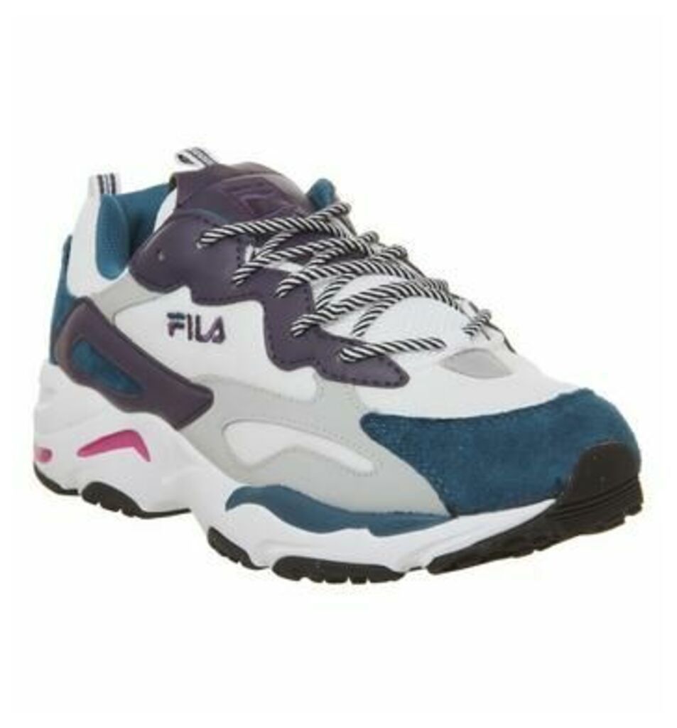 Fila Ray Tracer WHITE INK BLUE PURPLE PENNANT