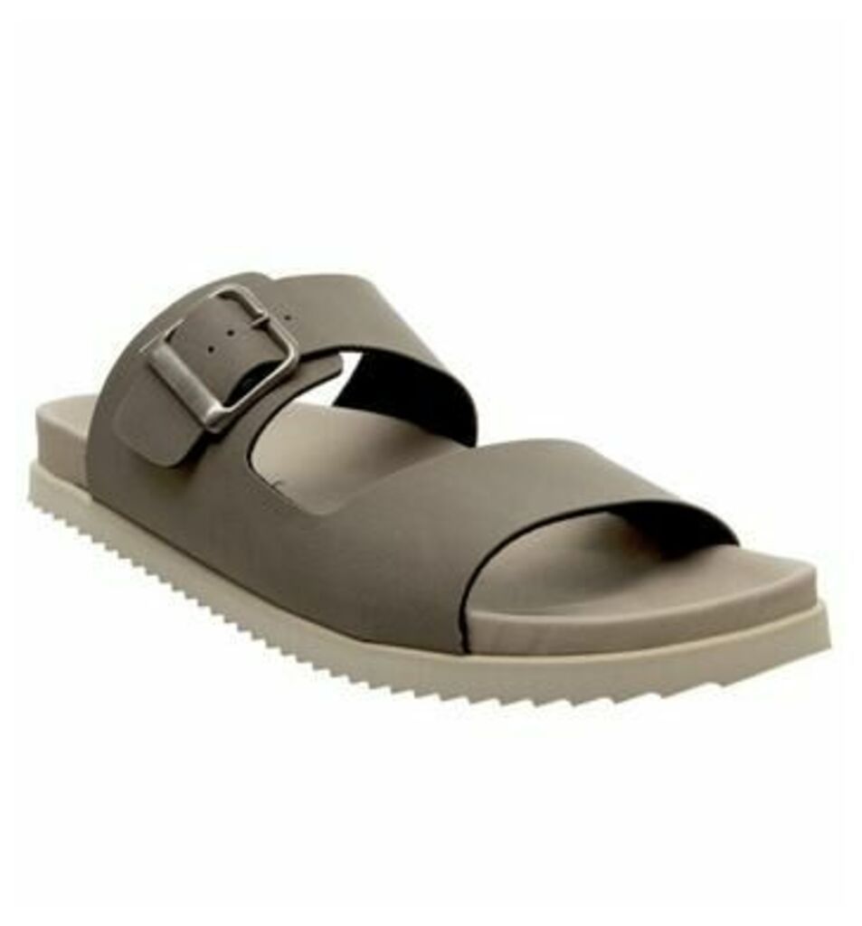 Office Laganas One Buckle Sandal TAUPE