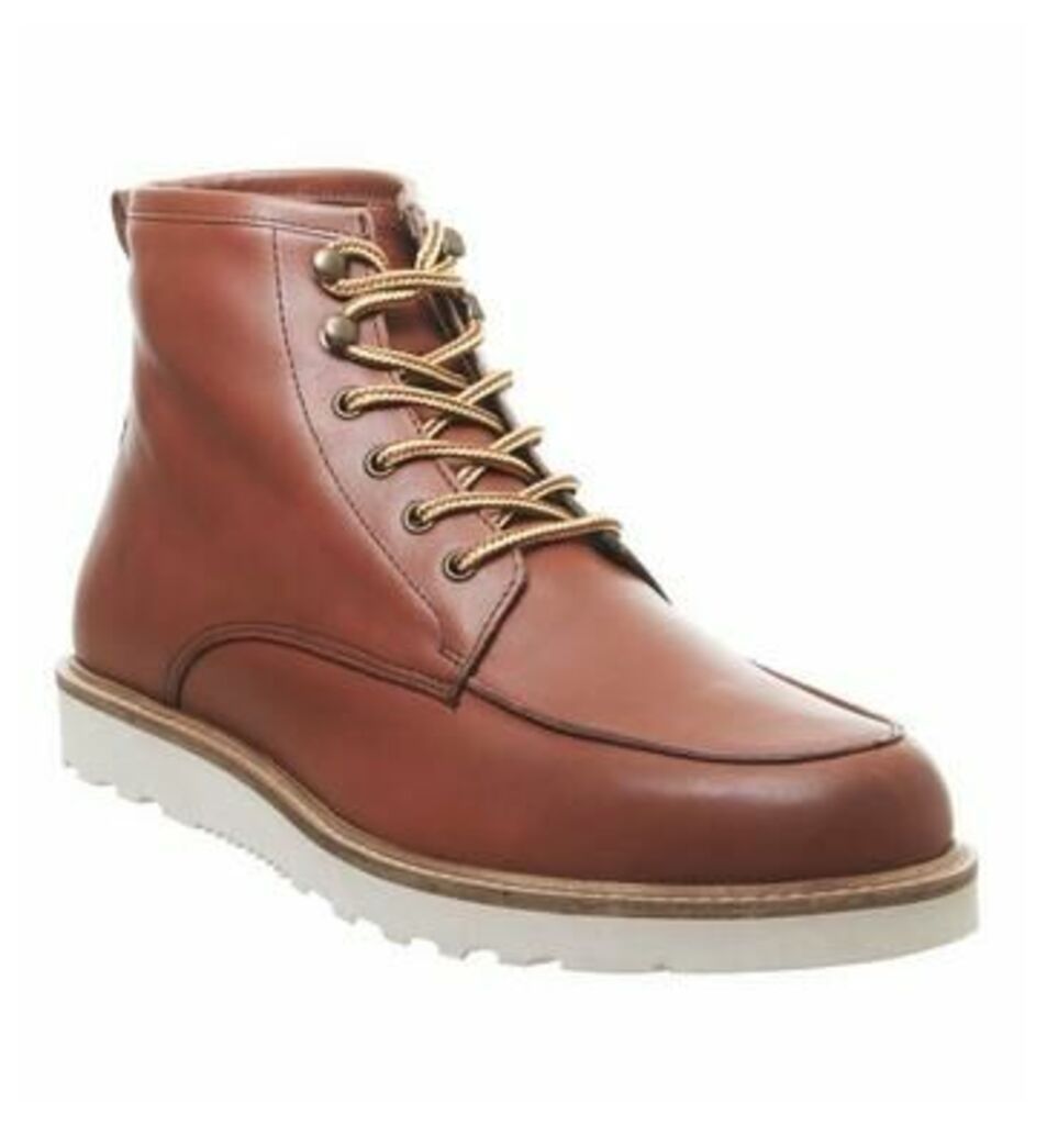 Office Bowen Hiker Boot RED LEATHER