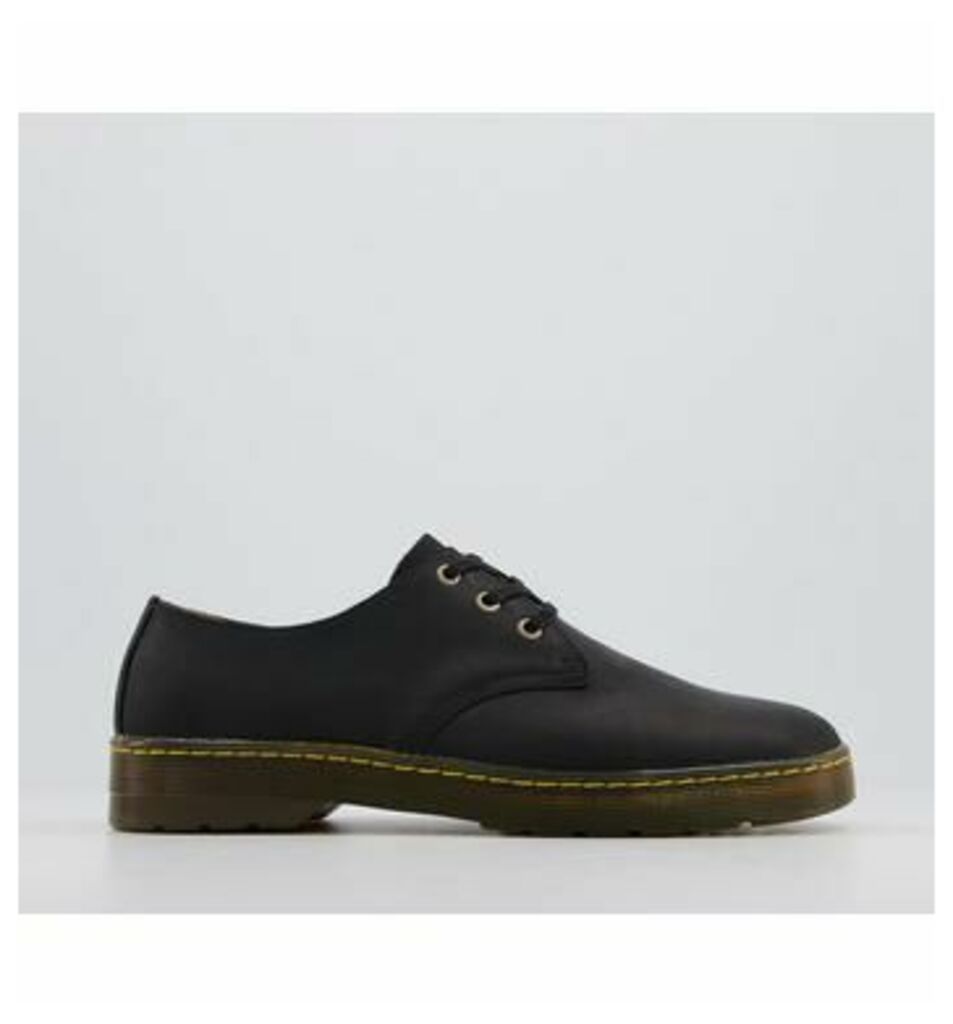 Coronado Shoes BLACK LEATHER