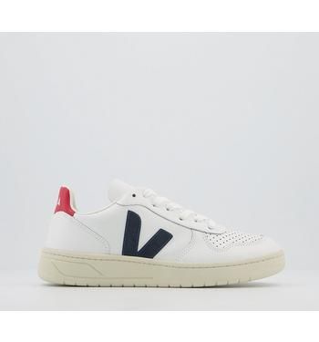 V-10 Trainers WHITE RED NAVY