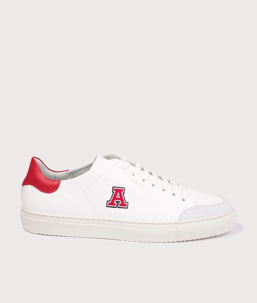 Clean 90 College A Trainers Colour: White/Red, Size: 8