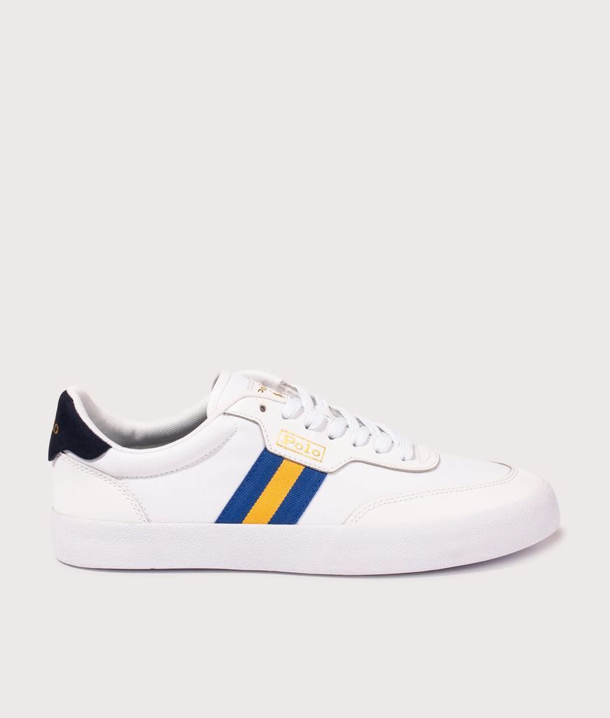 Court VLC Low Top Sneakers Colour: 001 White/Royal/Navy, Size: 9
