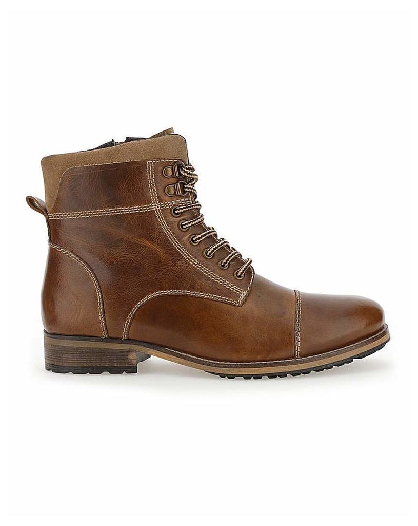 Joe Browns Rugged Leather Boot STD Fit
