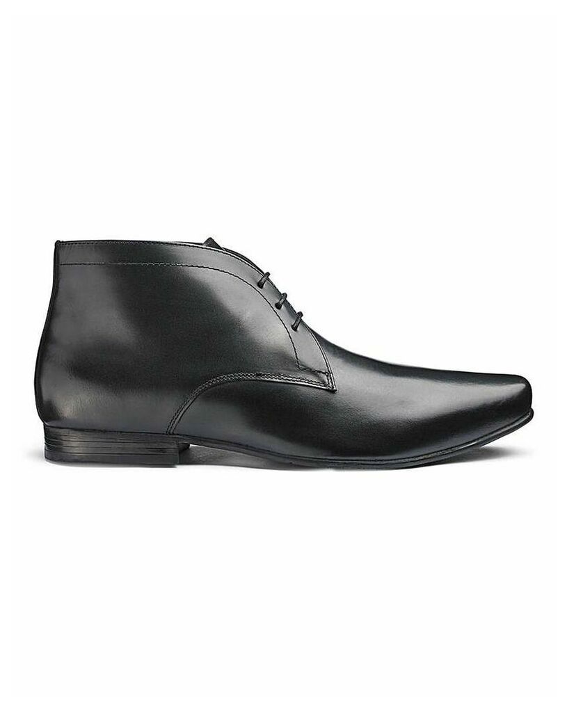 Leather Formal Chukka Boots Standard Fit