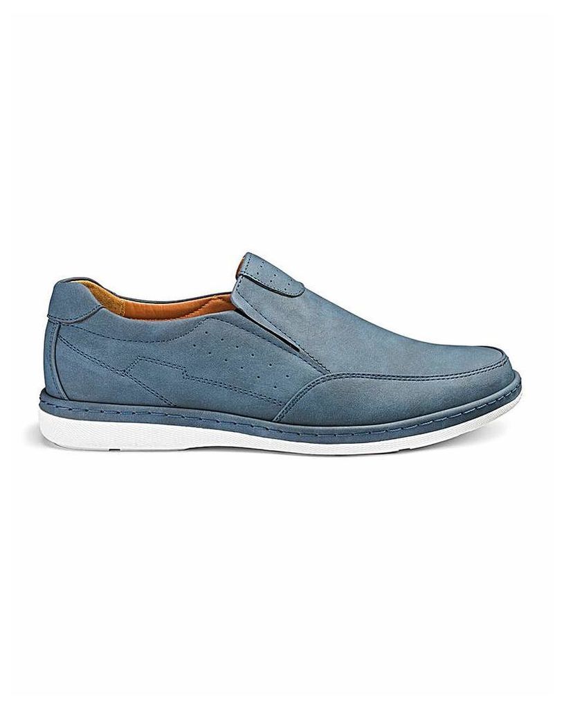 Cushion Walk Slip On Shoes Wide Fit