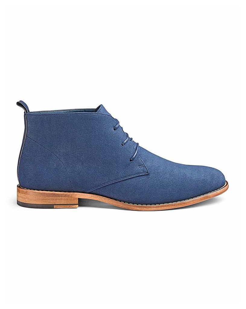 Suede Look Chukka Boots Standard Fit