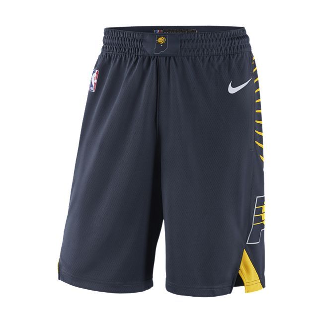 Indiana Pacers Icon Edition Men's Nike NBA Swingman Shorts - Blue