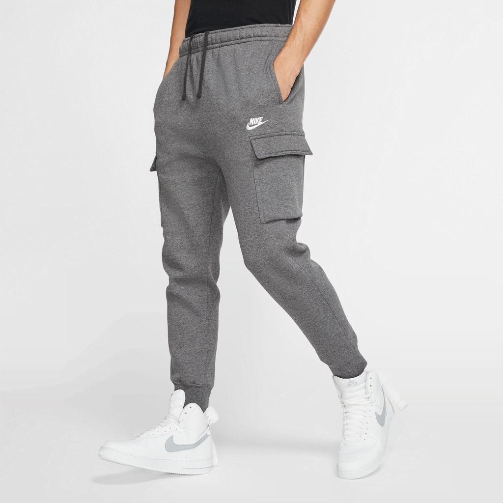 Sportswear Club Fleece Men's Cargo Trousers - Grey