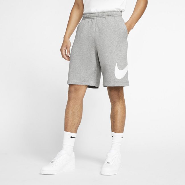 Sportswear Club Men's Graphic Shorts - Grey