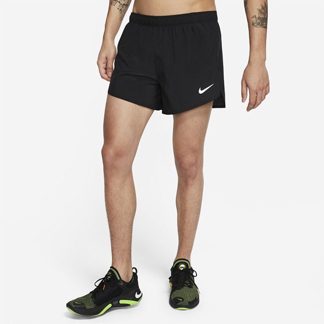 Fast Men's 10cm Running Shorts - Black