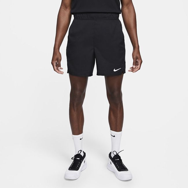NikeCourt Dri-FIT Victory Men's 18cm (approx.) Tennis Shorts - Black