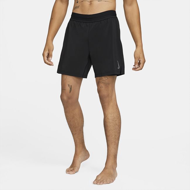 Yoga Men's 2-in-1 Shorts - Black