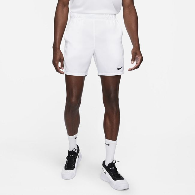 NikeCourt Dri-FIT Victory Men's 18cm (approx.) Tennis Shorts - White