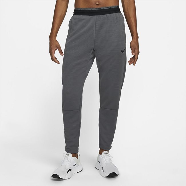 Pro Men's Fleece Training Trousers - Grey