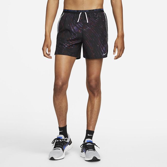 Dri-FIT Run Division Stride Men's 13cm (approx.) Brief-Lined Running Shorts - Purple