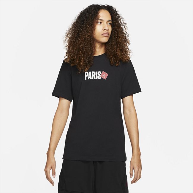 Jordan Paris Men's Short-Sleeve T-Shirt - Black