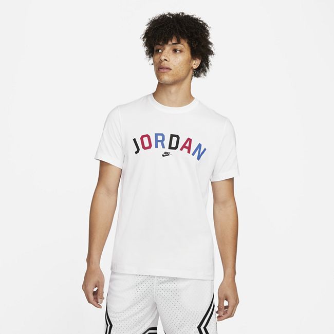Jordan Sport DNA Men's Wordmark T-Shirt - White