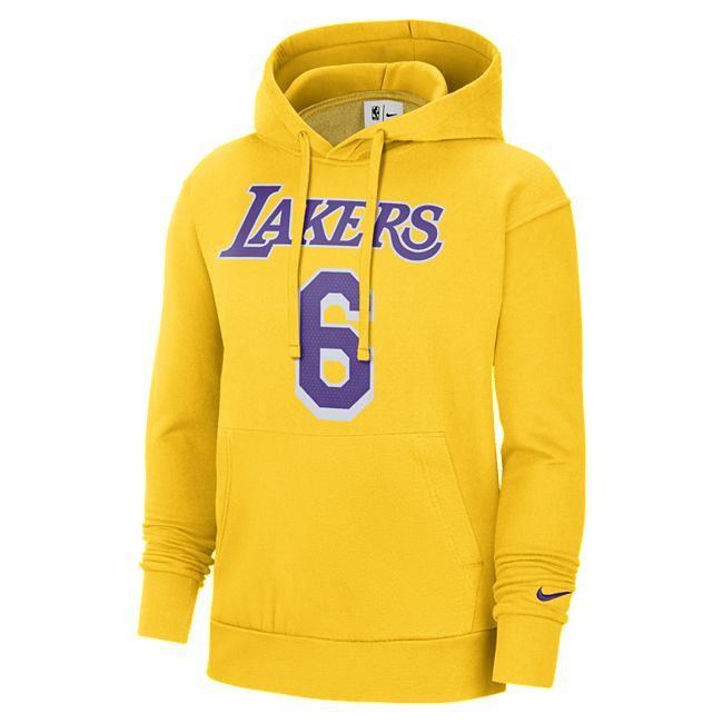 Los Angeles Lakers Essential Men's Nike NBA Fleece Pullover Hoodie - Yellow
