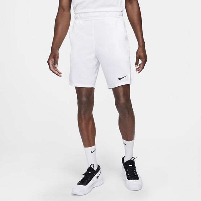 NikeCourt Dri-FIT Victory Men's 23cm (approx.) Tennis Shorts - White