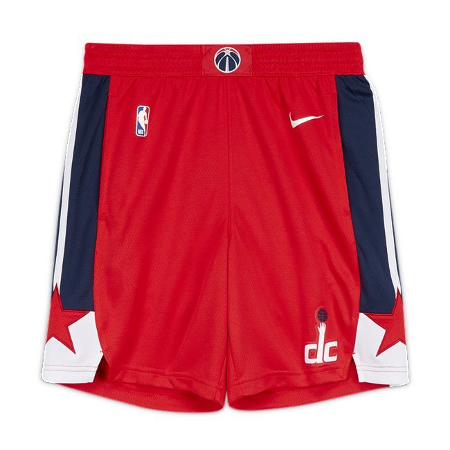 Washington Wizards Icon Edition Men's Nike NBA Swingman Shorts - Red