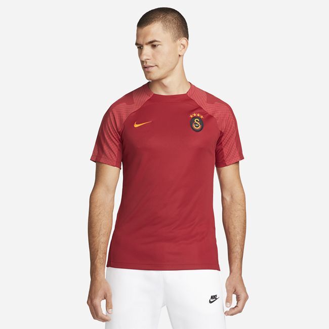 Galatasaray Strike Men's Nike Dri-FIT Short-Sleeve Football Top - Red