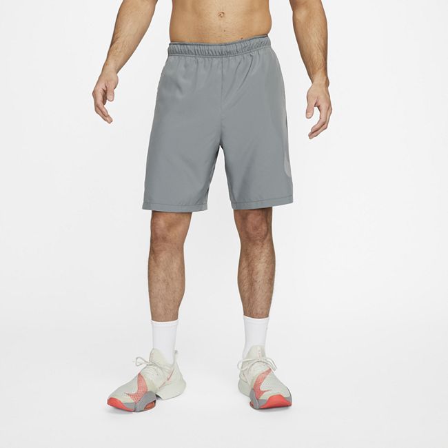 Dri-FIT Men's 23cm (approx.) Woven Graphic Fitness Shorts - Grey