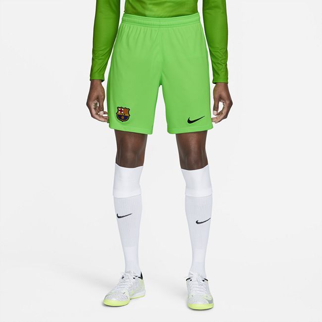 F.C. Barcelona 2022/23 Stadium Goalkeeper Men's Nike Dri-FIT Football Shorts - Green