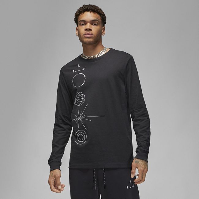 Jordan 23 Engineered Men's Long-Sleeve T-Shirt - Black