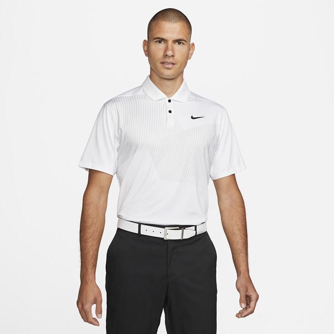 Dri-FIT Vapor Men's Print Golf Polo - White