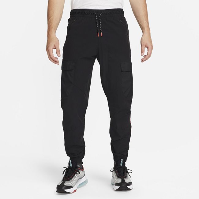 Sportswear Air Max Men's Woven Cargo Trousers - Black