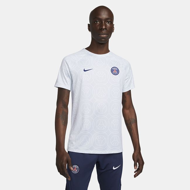 Paris Saint-Germain Men's Nike Dri-FIT Pre-Match Football Top - Blue