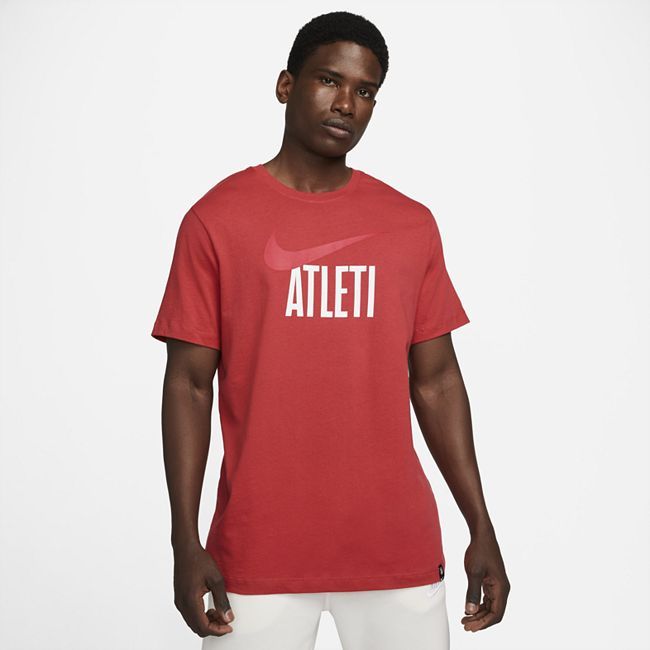 Atlético Madrid Swoosh Men's Football T-Shirt - Red