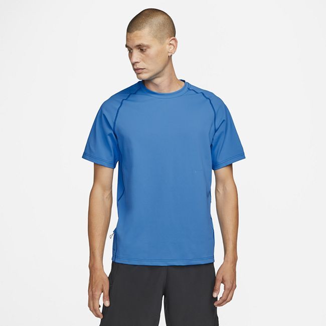 Dri-FIT ADV A.P.S. Men's Short-Sleeve Fitness Top - Blue