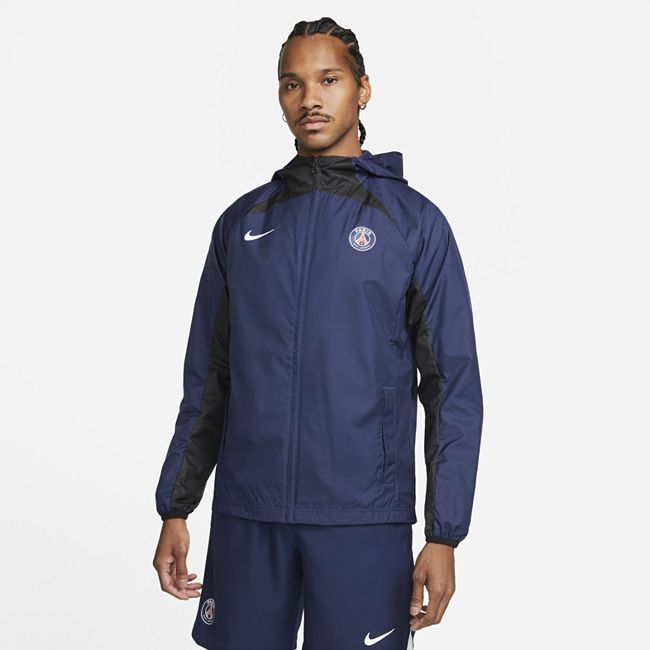 Paris Saint-GermainAWF Men's Football Jacket - Blue