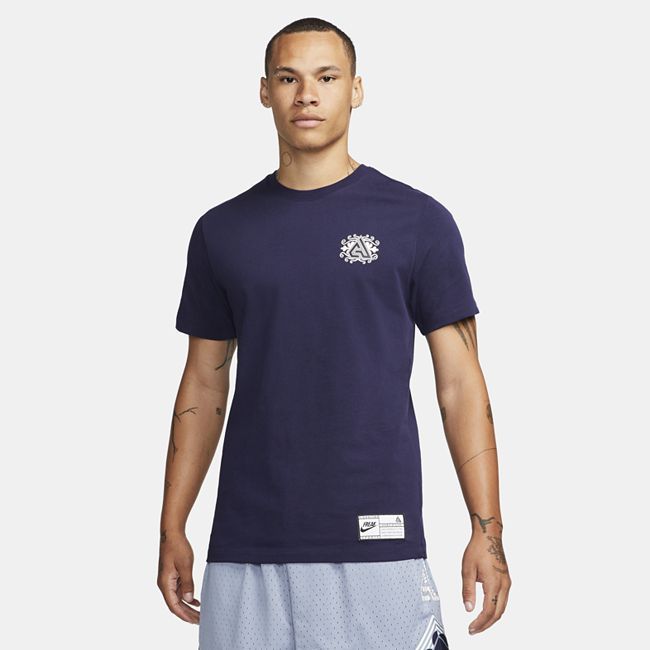 Giannis Nike Men's Premium Basketball T-Shirt - Blue