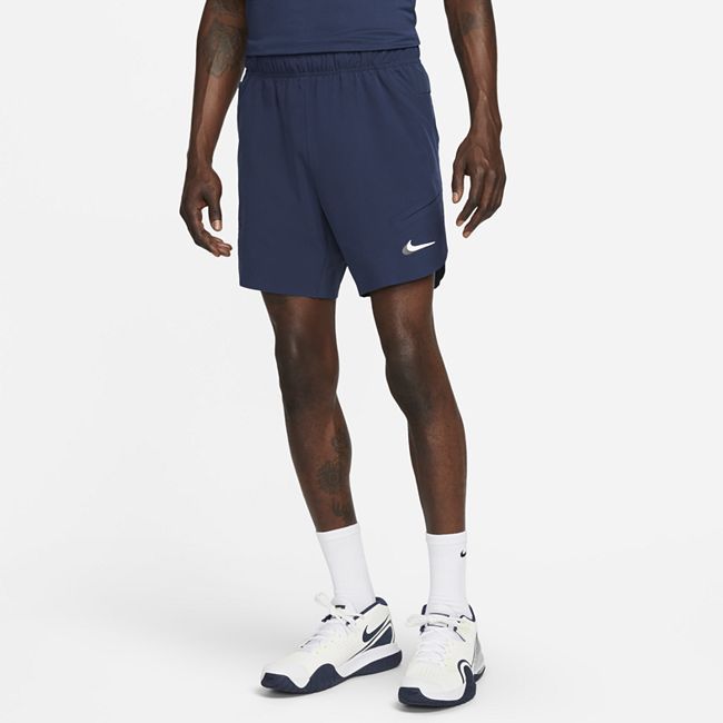 NikeCourt Dri-FIT ADV Slam Men's 18cm (approx.) Tennis Shorts - Blue