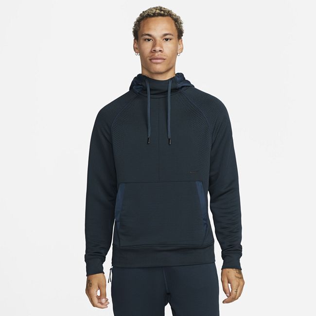 Therma-FIT ADV A.P.S. Men's Fleece Fitness Hoodie - Blue
