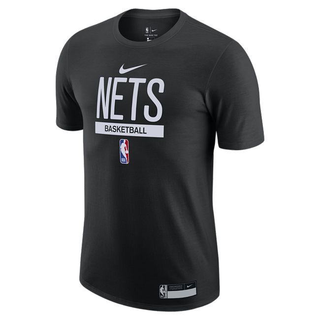 Brooklyn Nets Men's Nike Dri-FIT NBA Practice T-Shirt - Black