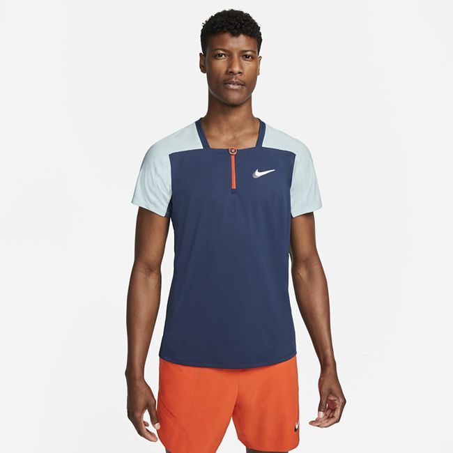 NikeCourt Dri-FIT ADV Slam Men's Tennis Polo - Blue