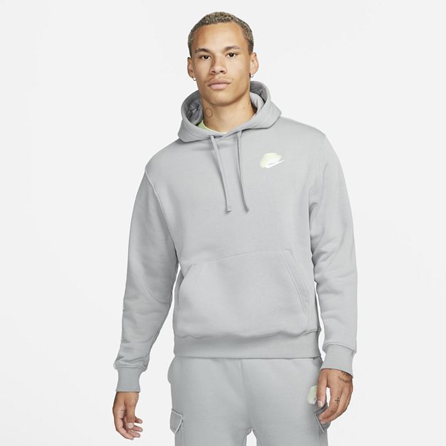 Sportswear Standard Issue Men's Fleece Pullover Hoodie - Grey