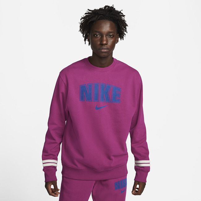 Sportswear Men's Fleece Sweatshirt - Purple