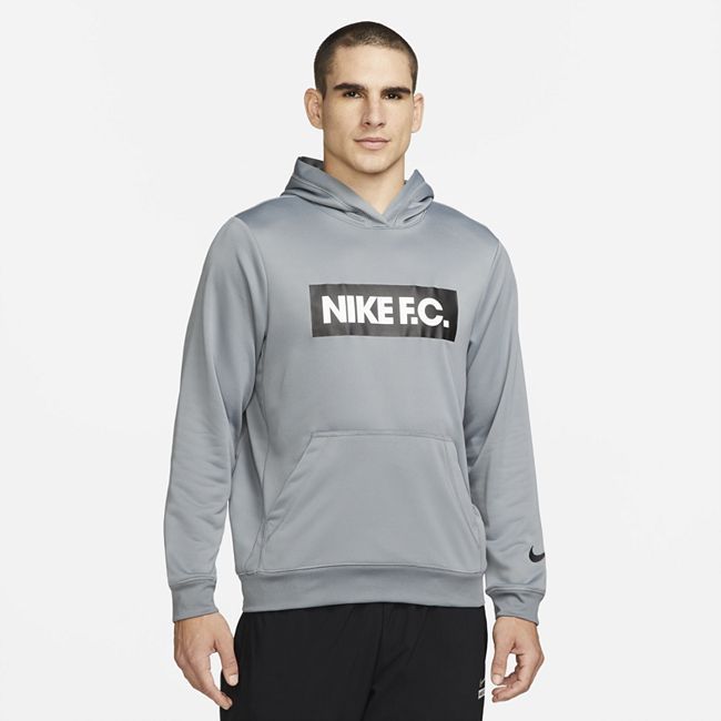 F.C. Men's Football Hoodie - Grey