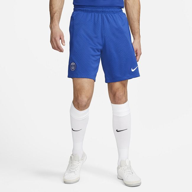 Paris Saint-Germain Strike Men's Nike Dri-FIT Knit Football Shorts - Blue