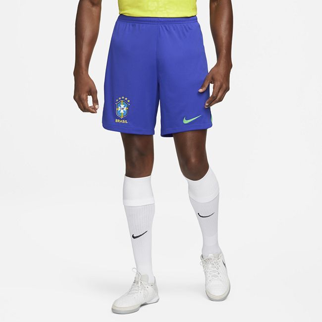 Brazil 2022/23 Stadium Home Men's Nike Dri-FIT Football Shorts - Blue