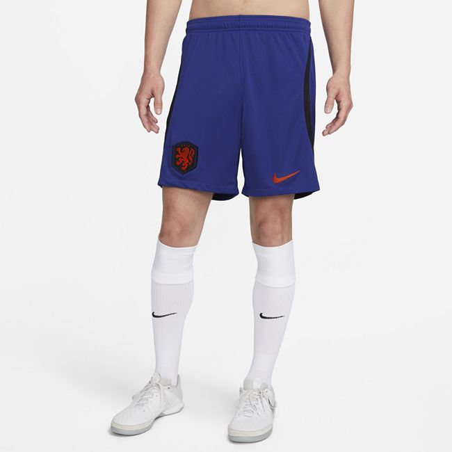 Netherlands 2022/23 Stadium Away Men's Nike Dri-FIT Football Shorts - Blue
