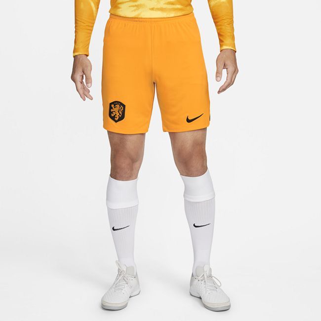 Netherlands 2022/23 Stadium Home Men's Nike Dri-FIT Football Shorts - Orange