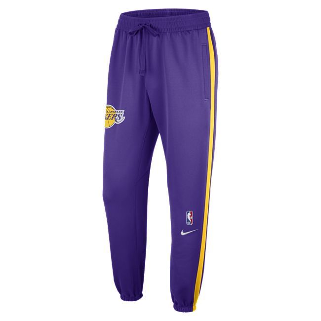 Los Angeles Lakers Showtime Men's Nike Dri-FIT NBA Trousers - Purple